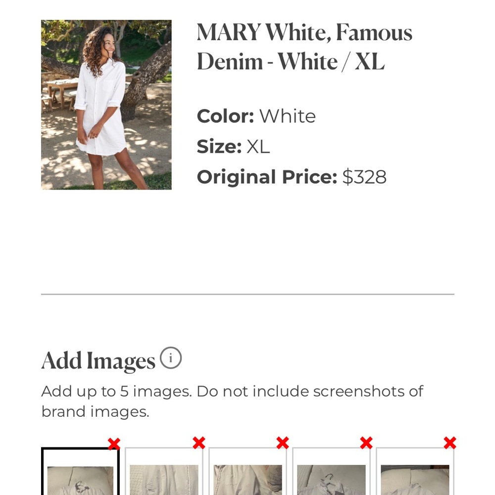 Frank & Eileen Women's Long Sleeve Dress - White